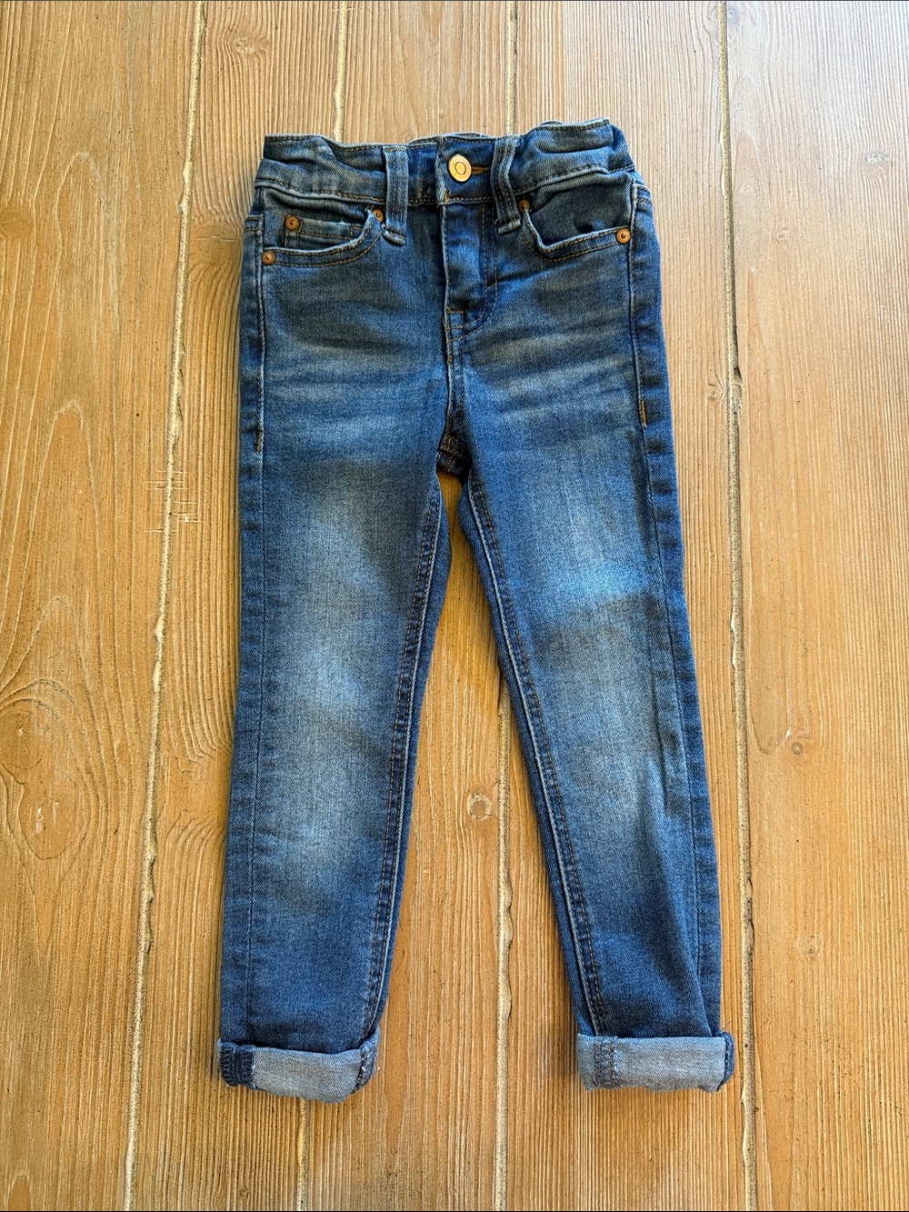 Revelry Dark Blue Stretch Kids Jeans- 2T